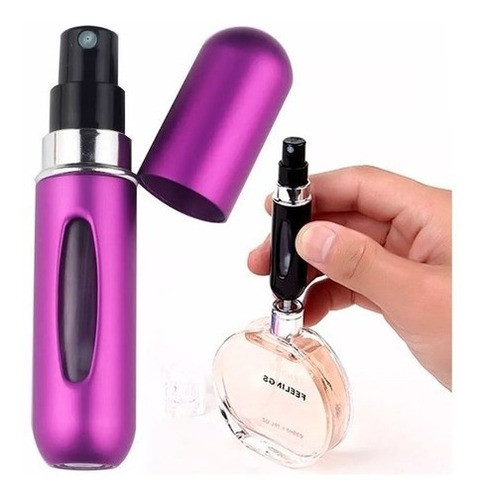 Dispensador Spray Atomizador Perfume Recargable Portatil 0