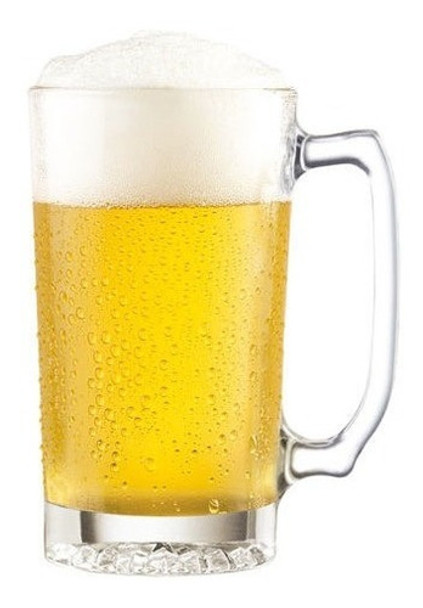 Cristar Jarro De Cerveza De 368 Ml De Vidrio Cristar 0
