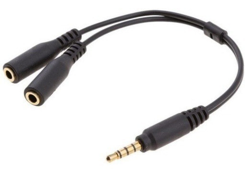 Cable Adaptador Spica 3,5mm M/libres Mic/ Auricular Otec 0