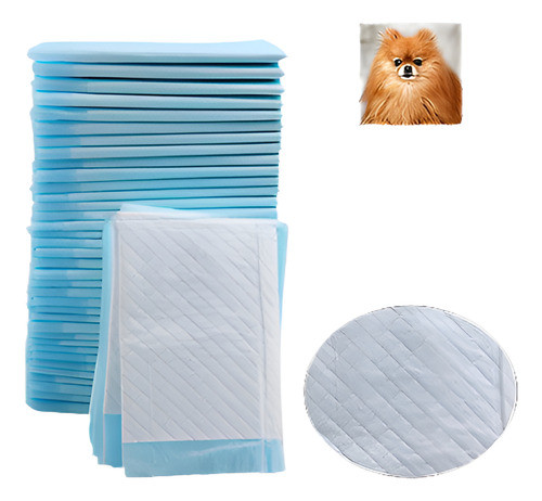 Práctica 100pcs Super Absorbente Pañal Para Mascotas Húmeda 0