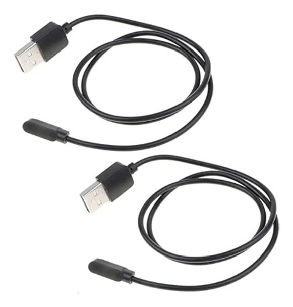 Larimuer 2 Cables De Carga Usb, Cargador Magnético 0