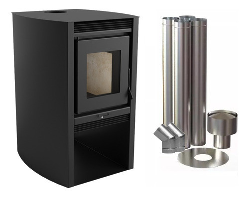 Estufa Alto Rendimiento Metavila 52m2 Con Kit Y Codos 0