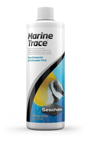 Seachem Marine Trace 500ml Elementos Traza Peces Marinos 0