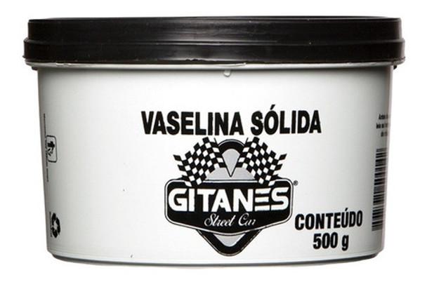 Vaselina Sólida 500g - Gitanes - 10 Unidades 0 Vaselina Sólida 500g - Gitanes - 10 Unidades 0