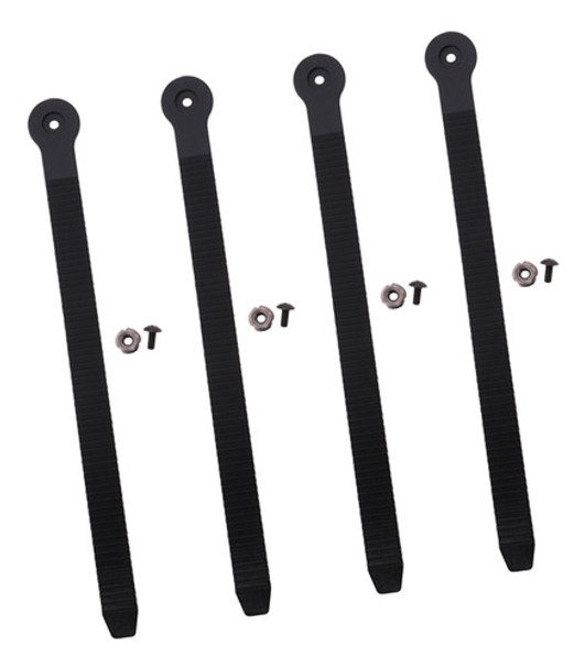 4 Peças Substituição Ice Roller Skate Shoes Strap Fivela 0