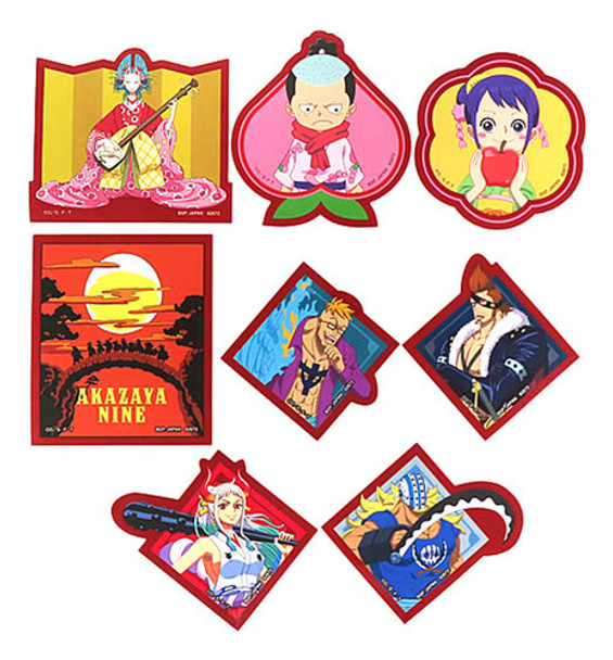 Stickers One Piece Beyond The Level Marco Yamato Momo Bandai 0