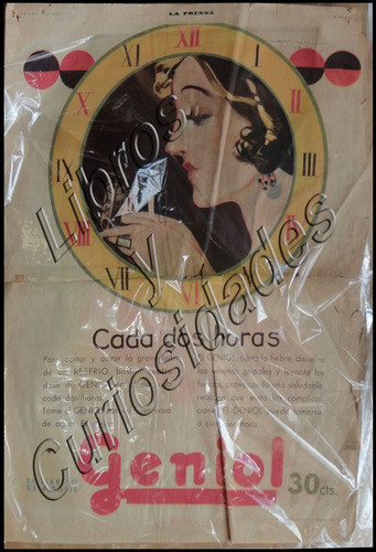 Afiche Antiguo Publicitario Geniol. Art. 22450 0