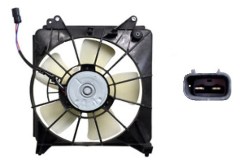 Electroventilador Con Soporte -tyc- Honda Fit 2012-14 0