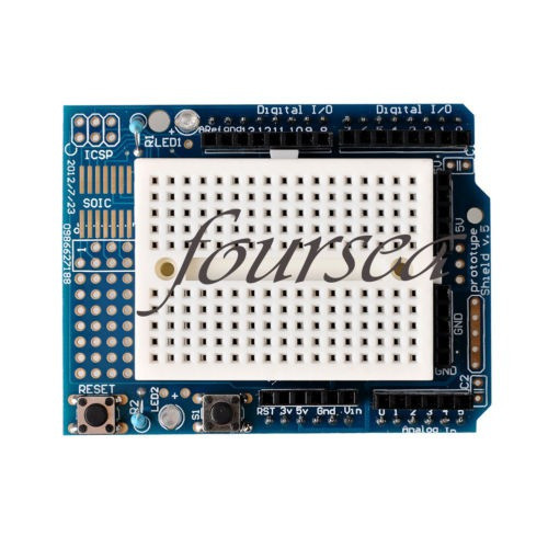 Tarjeta De Expansión De Prototipo 328 Shield Protoshield Con 0