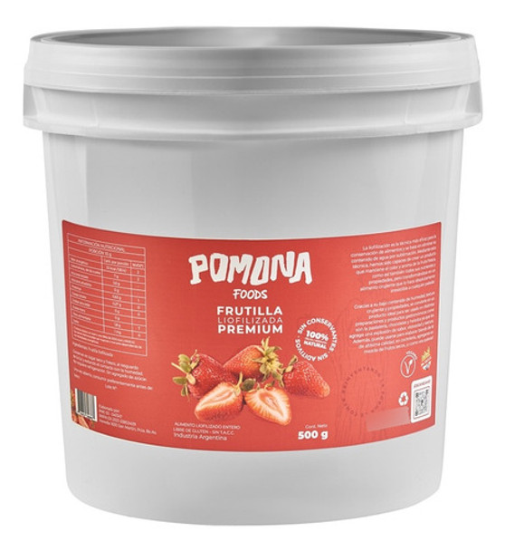 Frutilla Liofilizada Fruta Deshidratada 500g 0