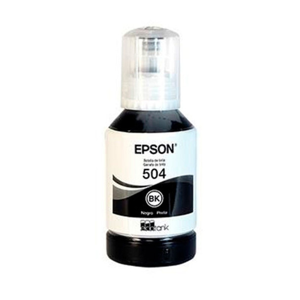 Refil De Tinta Epson T504 Preto L4150/60/6171 0
