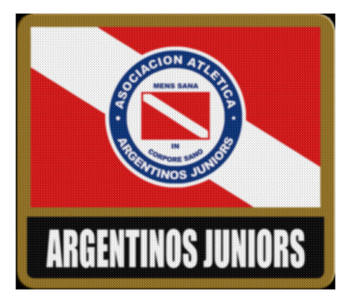 Parche Termoadhesivo Flag Argentinos Juniors 0