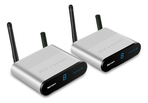 Receptor Transmissor De Áudio/vídeo Measy Av230-2, Eu Plug 0