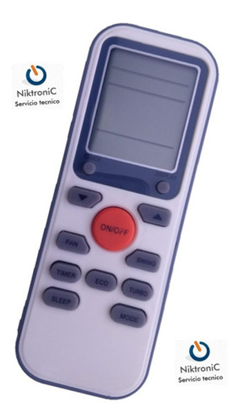 Control Remoto Para Aire Acondicionado Split Hitachi F/c 0