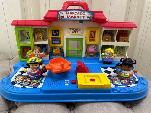 fisher price cigarettes #176 School Days Play Desk Fisher Price Little People Market