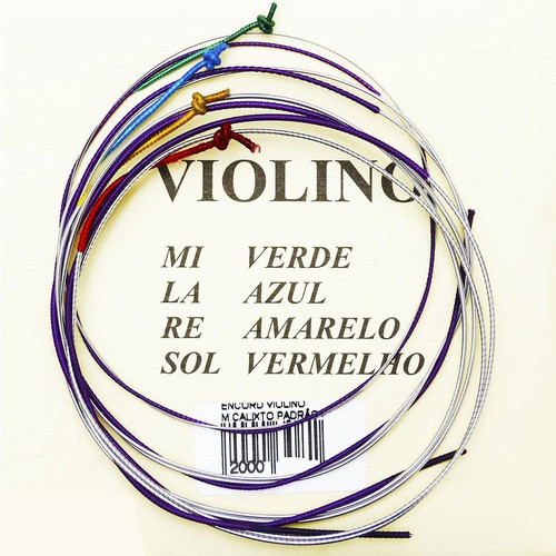 Encordoamento Mauro Calixto Violino 4/4 0