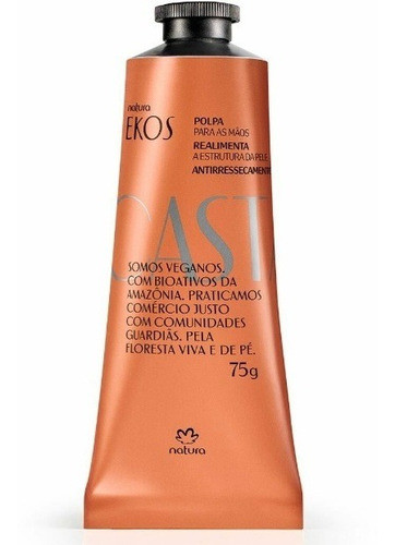 Hidratante Para Mãos Castanha Natura Ekos 75g 0