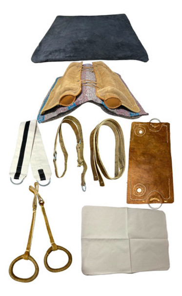 Apero Recado Basto Montura Completa Cuero Talab Virtual 0