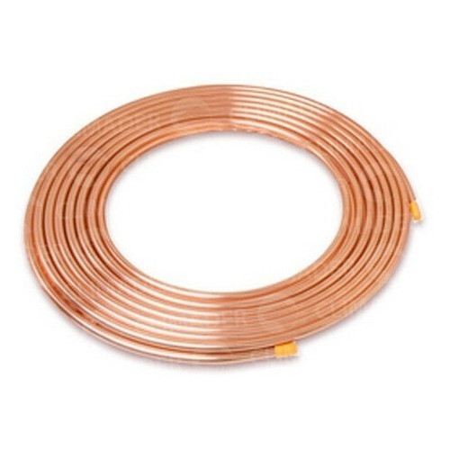 Caño De Cobre 1/4  Para Refrig. Importado Rollo X 15 Mts 0
