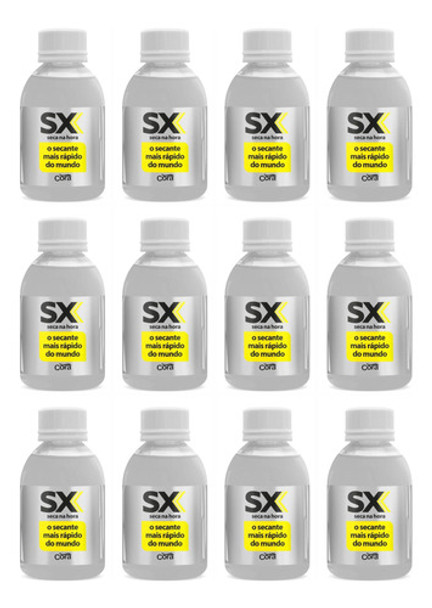Kit 12 Secante Sx Ultra Rápido 100ml - Cora 0
