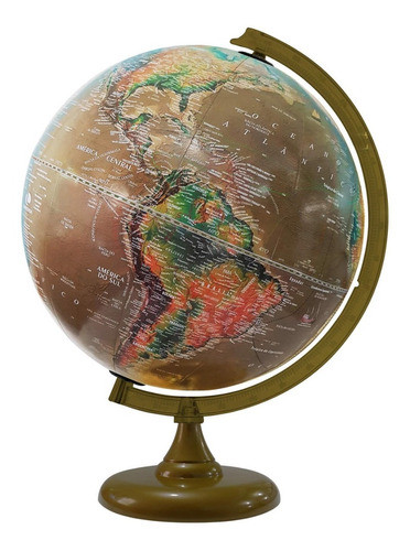 Globo Terrestre 30 Cm Satélite Físico Histórico 0