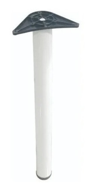 Pata Para Mueble Blanca 60 X 710mm Regulable.! 0