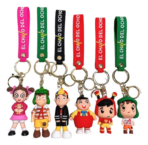 Kit Com 3 Chaveiros Sortidos - Turma Do Chaves 0