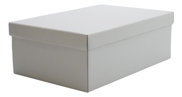Cajas De Zapato X 25u Bota 39x28x10 En Cartulina + Carton 0