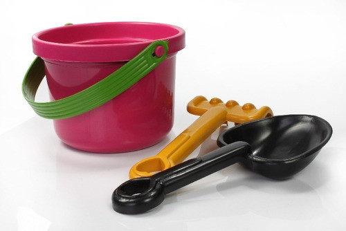 Kit 2 Baldinho De Praia Areia Infantil Acessórios Brinquedo 0