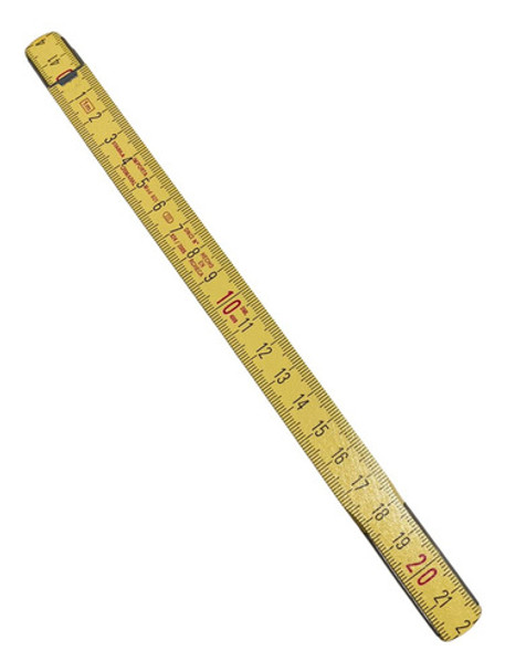 Metro De Madera  Aleman Carpintero Stabila Original X 1 Mt 0