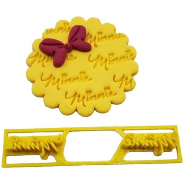 Carimbo Marcador Régua Minnie 0