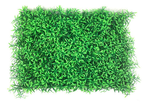Jardín Vertical Artificial Uv Pasto Pared 0