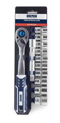 Juego Bocallaves 1/2'' X12 Pz Tubos Bremen 6658 Burzaco Bb 0