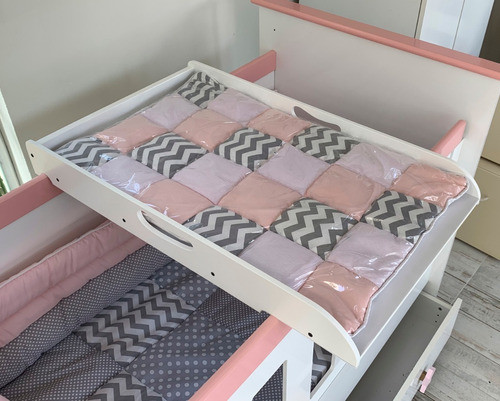 Funda Acolchonada + Cambiador Rígido Antivuelco Con Envío! 0