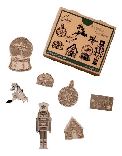 Kit De Sellos Navideños - Cupa Home Deco 0