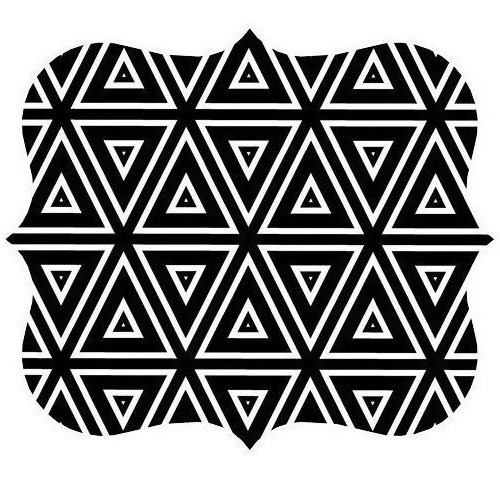 Fellowes Pad Mouse Pad, Geométrico Triángulos (5919201) 0
