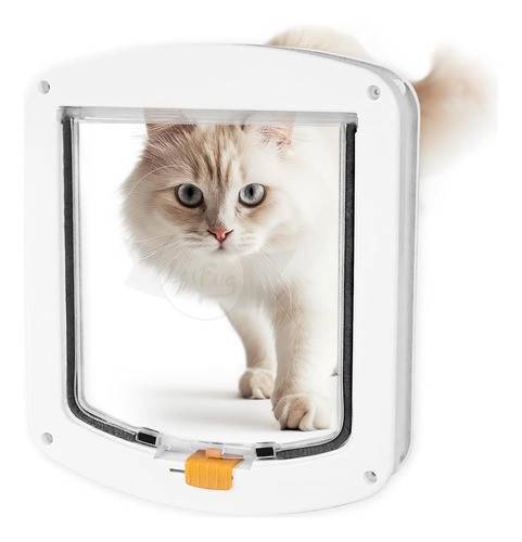 Laifug Puerta Grande Para Gatos (tamaño Exterior 11,2 X Con 0