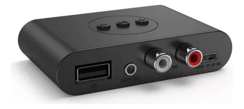 Receptor De Áudio Usb Tipo-c Bluetooth 5.0 Nfc C/ P2 E Rca 0