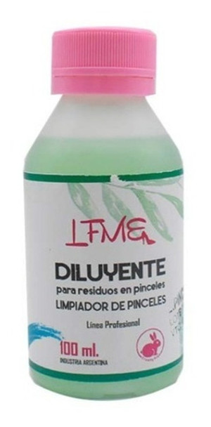 Diluyente Limpiador De Pinceles Uñas 0