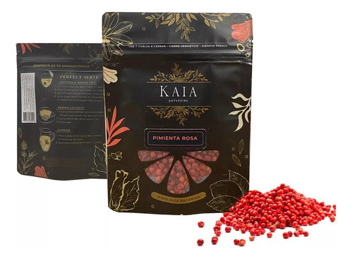 Pimienta Rosa Kaia Botanicos Cocteleria Premium Gin 0