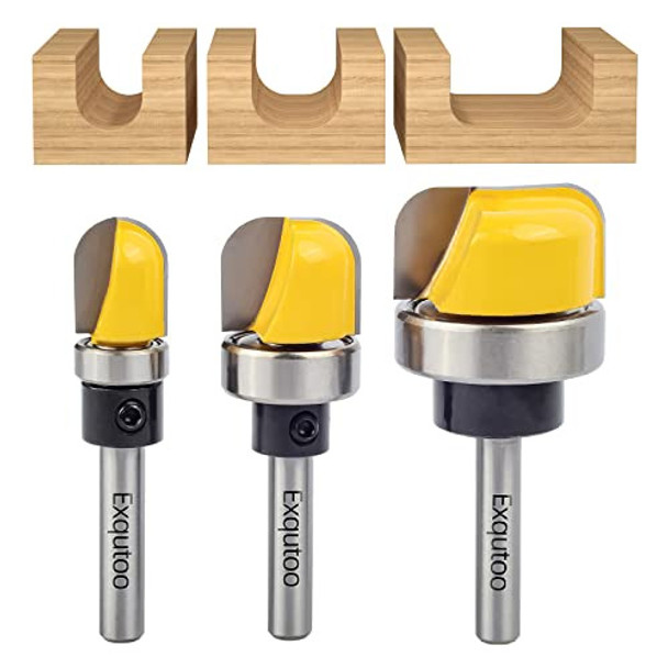 Juego Router Torno Carpintería 3 Piezas 0