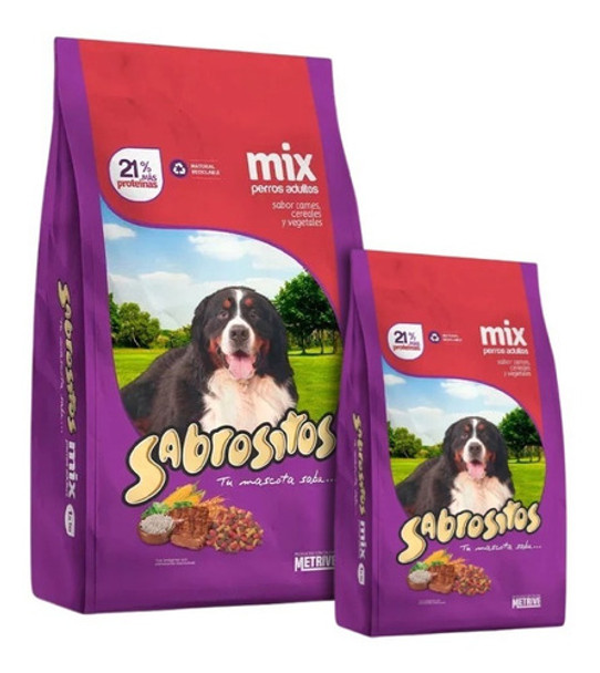 Sabrositos 30 Kg (22kg + 8kg) Con Vaso Medidor Y Pouch 100gr 0