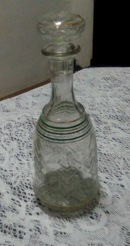 Antiguo Botellón Licorera Para Whisky Exelente 0