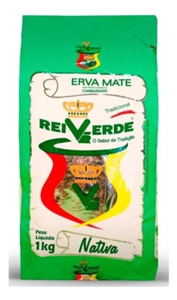 Erva Mate Rei Verde Tradicional Vácuo 5kg Chimarrão Gaúcho 0