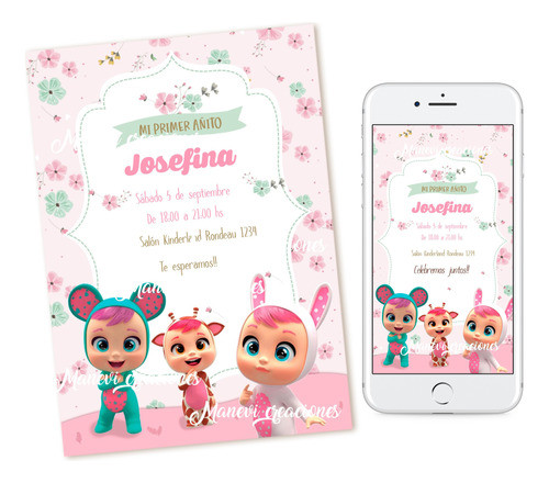 Kit Imprimible Editable Bebes Llorones Completo Candy Bar !! 0