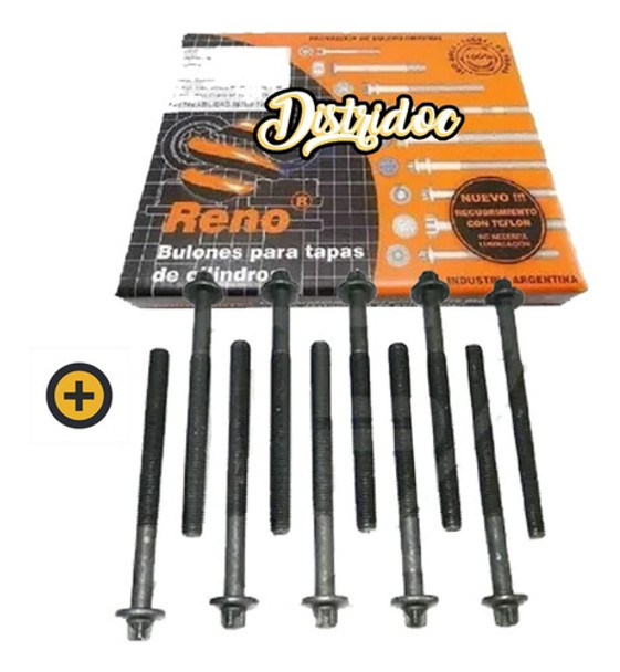 Juego De Bulones Tapa Cilindro  Vw Gol Senda Audi 1.6/1.8 0