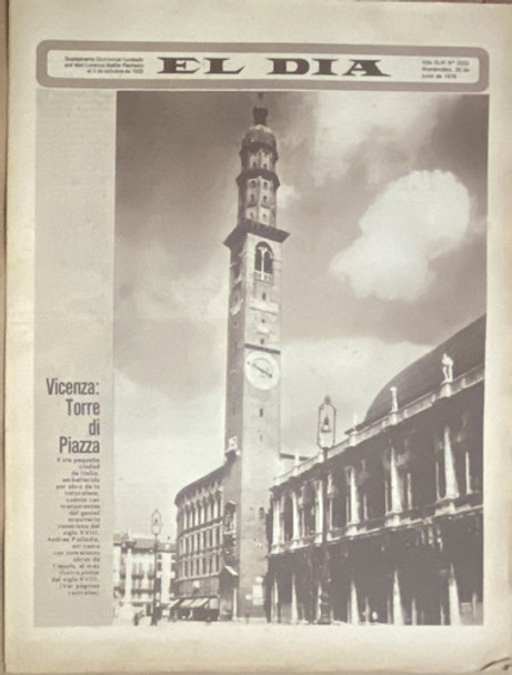 Vintage El Día N° 2332 Antiguos Molinos De Maldonado 1978 0