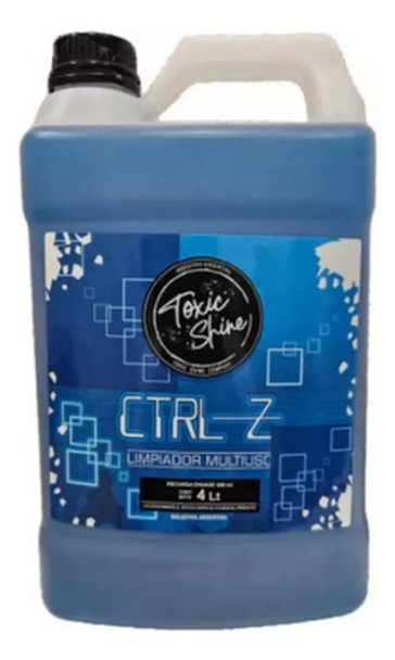 Toxic Shine Control Ctrl Z Limpiador Multiuso Espuma Galon 0