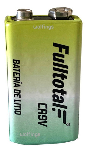 Bateria 9v De Litio Microfono Multimetro Control Sensor Humo 0