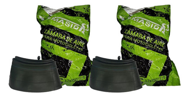 Combo Camara Moto Delantera Y Trasera Motomel C Dlx 110 0